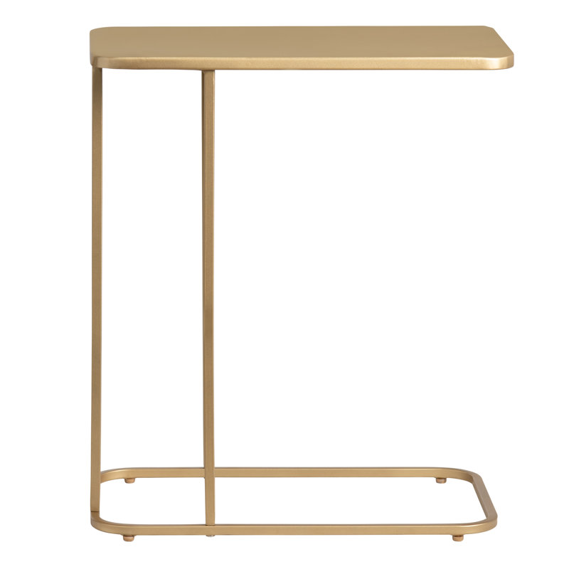 Zaily Iron Top End Table