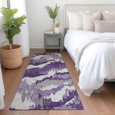 Malek Flatweave Washable Abstract Indoor / Outdoor Rug
