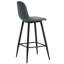 Jakobe Upholstered Counter Stool with Metal Frame-32484489