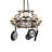 63" Long Neo 15 Light Pot Rack