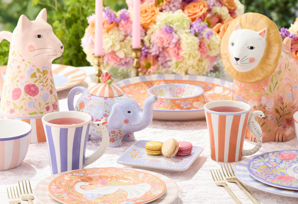Menagerie Ceramic transforms everyday dining into a celebration of imagination