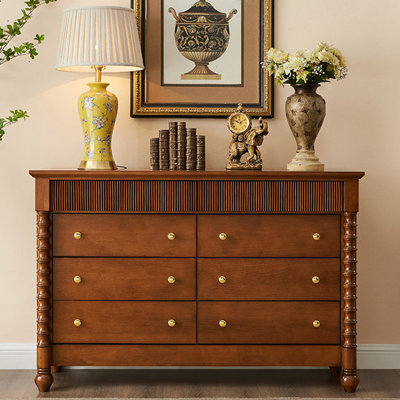 American Style Vintage Decorative Storage Cabinet