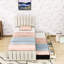 Lit plateforme tapissier avec lit gigogne et 3 tiroirs-34695223-34695221