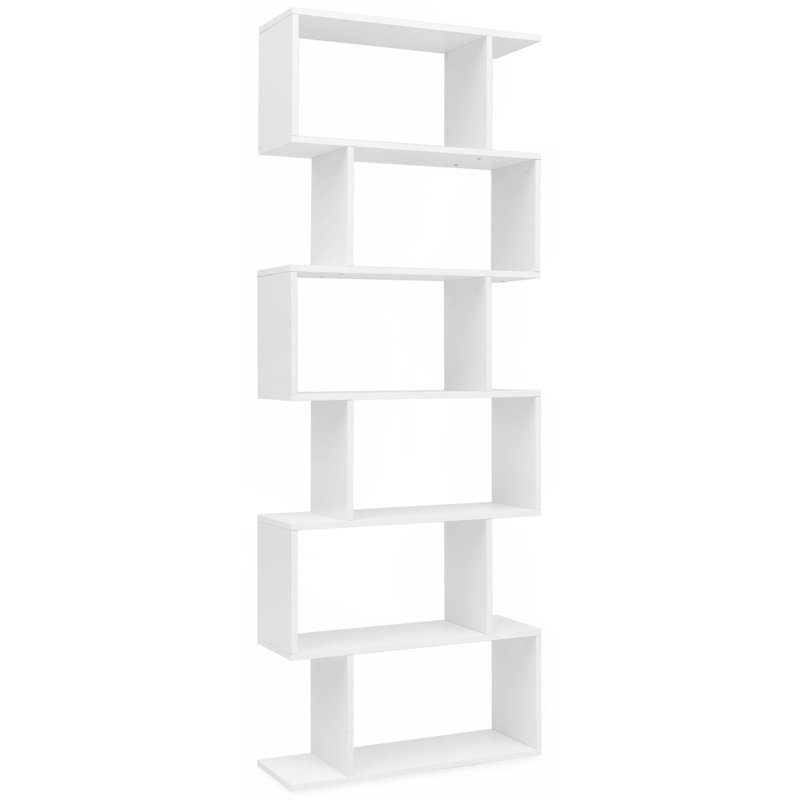 Marcantonio 190.5cm H x 70cm W Geometric Bookcase
