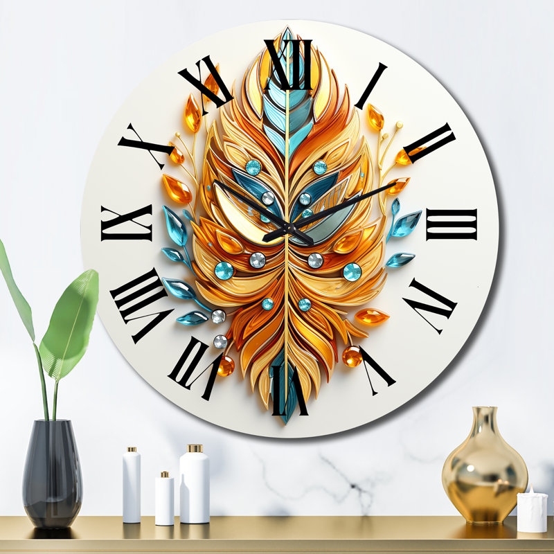 Horloge murale Boho Glam, Grand