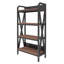 Tablettes de rangement 56,30 "Bakers Rack à 4 niveaux en métal et en bois