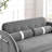 55.5'' Velvet Sofa-91900195
