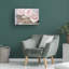 Art sympa sur toile «Roses rétro»-471118214