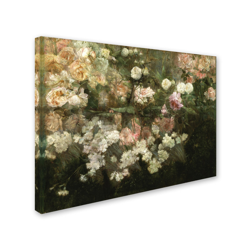 «Garden In May», reproduction sur toile tendue, H 14 po x l 19 po