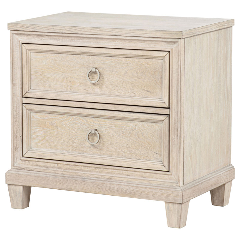 Table de chevet 2 tiroirs Wedner