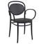 Chaise d'appoint empilable pour patio Farrah-1937411752