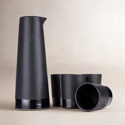 Harrison 5-Piece Stoneware Sake Set