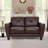 Wayna Classic Luxury Upholstered Top Genuine Leather Sofa with Solid Wood Frame-244486371-266034012