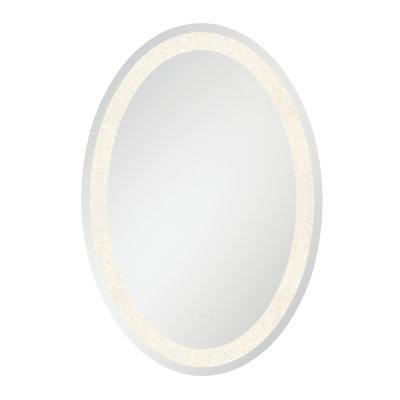Miroir ovale 32 po Silvana