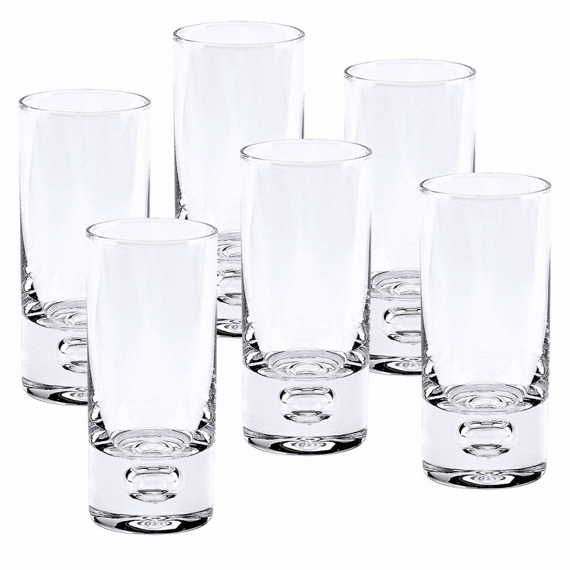 Caelainn 3 oz. Crystal Shot Glass Set