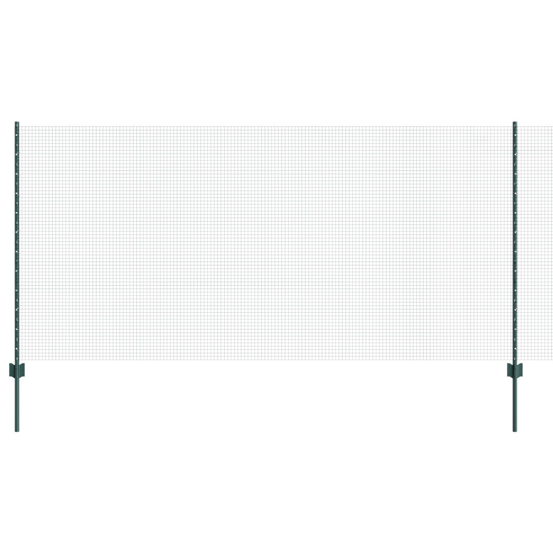 120cm H x 2500cm W Metal Border Fencing
