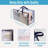 Moving And Storage Bags, Heavy Duty, Alternative To Moving Boxes, Large Packing Totes Supplies For College Dorm Room With Zipper For Clothes, Wide Open Design (/8 PCS)-619164683