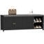 Linen Blend Upholstered Storage Bench-313563755
