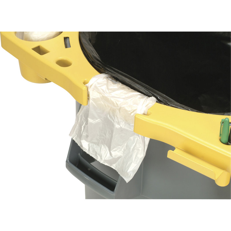 Porte-rebord en brute, jaune