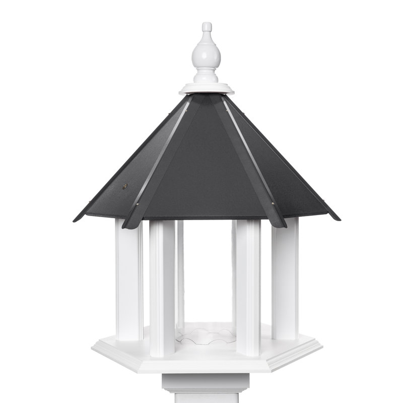 Mangeoire à oiseaux Kreider Tube, Gris