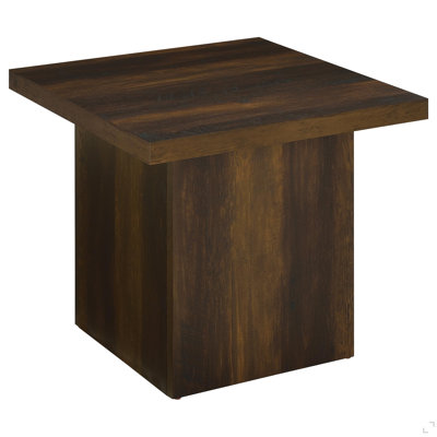 Compact Block Plinth S End Table