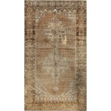 Antique One-of-a-Kind Rectangle 6'9" X 12' Area Rug