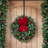 Hook and Lattice Wreath Hanger