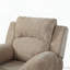 Fauteuil inclinable manuel avec revêtement en chenille-19126676