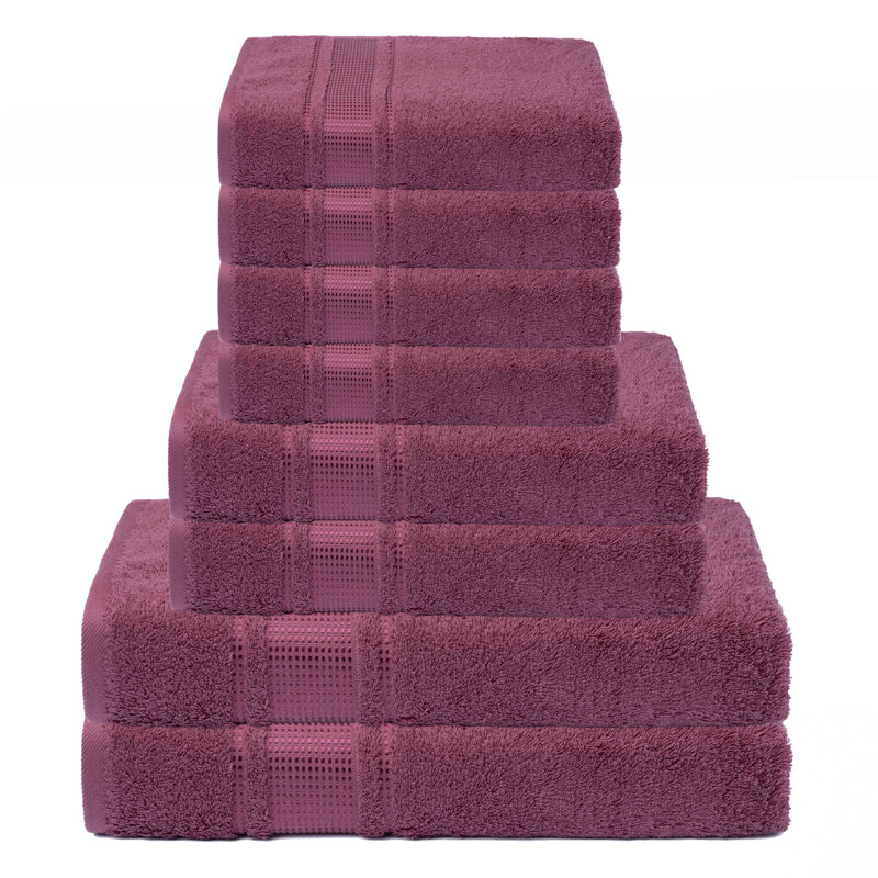 Turkish Cotton Bath Towels, Regal Purple