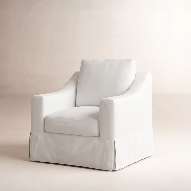 Fauteuil à housse avec coussins Cranbrook, Toile Spray Bayou