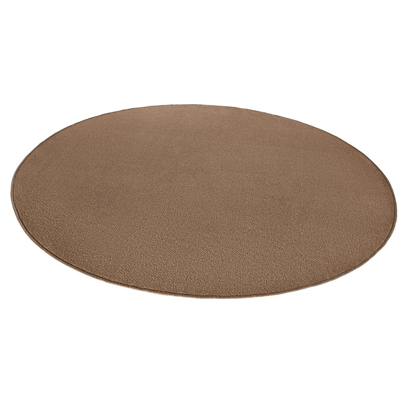 Fancy Brown Rug, Round 133cm