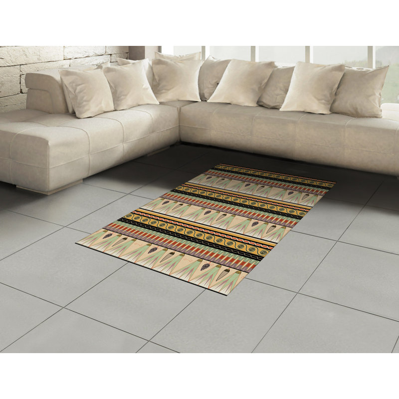 Millis Geometric Hand Woven Area Rug, Rectangle 120 x 180cm