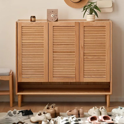Solid wood Shoe Storage