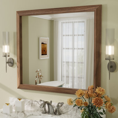 Amara Tempered Glass Mounted Wall Mirror