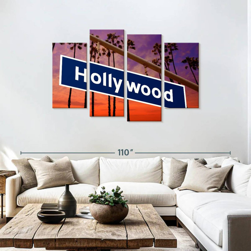 Signe Sirci Hollywood Road Sunset, H 48 po x l 75 po