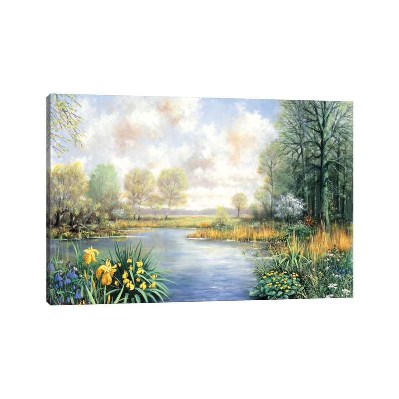 Spring Time by Peter Motz - Wrapped Canvas Gallery-Wrapped Canvas Giclée, 101.6 cm H x 66.04 cm W x 3.175 cm D