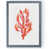 Toile avec cadre gris