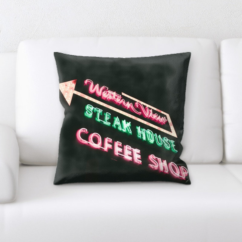 Coussin décoratif néon Jaycee