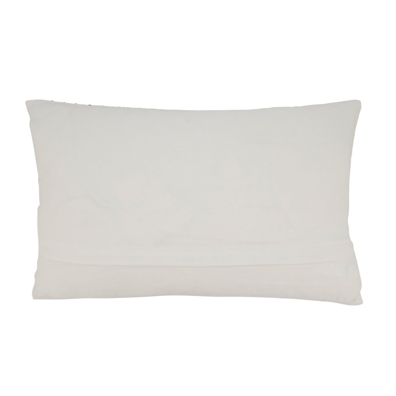 Indi Collection Geometric Cotton Pillow Cover