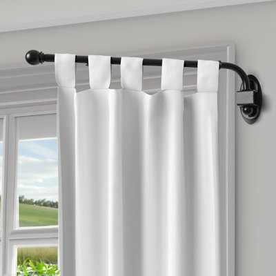 Leasie Adjustable Single Curtain Rod