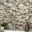 Kinzari Interlocking 12 in. x 12 in. Glossy Glass Mosaic Wall Tile-1920364507