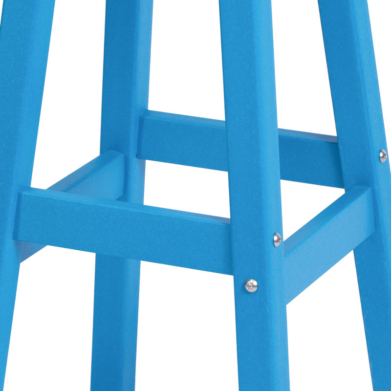 Laguna Outdoor Stool, Blue