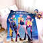 Couverture Kpop Demon Hunters - Idéale pour la literie des enfants (filles/garçons), 150 x 130 cm. Décoration pour chambre d'enfant.