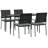 Politis Rectangular Dining Set with Cushions-1626756109-1670827921