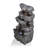 Glines Outdoor Weather Resistant Wall Fountain With Light Fountain with Light