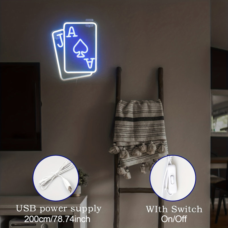 Mandych 15.75 in. Themed LED Sign Novelty Light