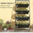 Outdoor 4-Tier Vertical Raised Garden Planter With 4 Boxes-610566641