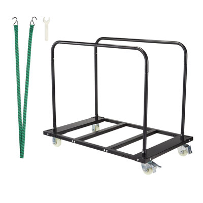 1500 Lb. Capacity Steel Table Dolly Cart