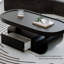 Modern simple oval shaped coffee table-104845660-104845668-104845669