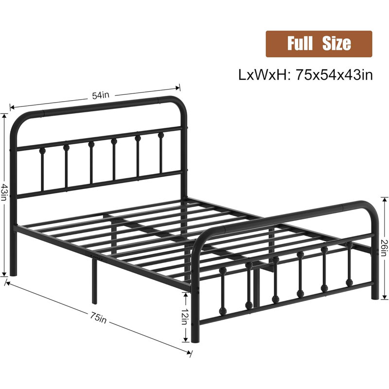 Lit plateforme Corbon, Double